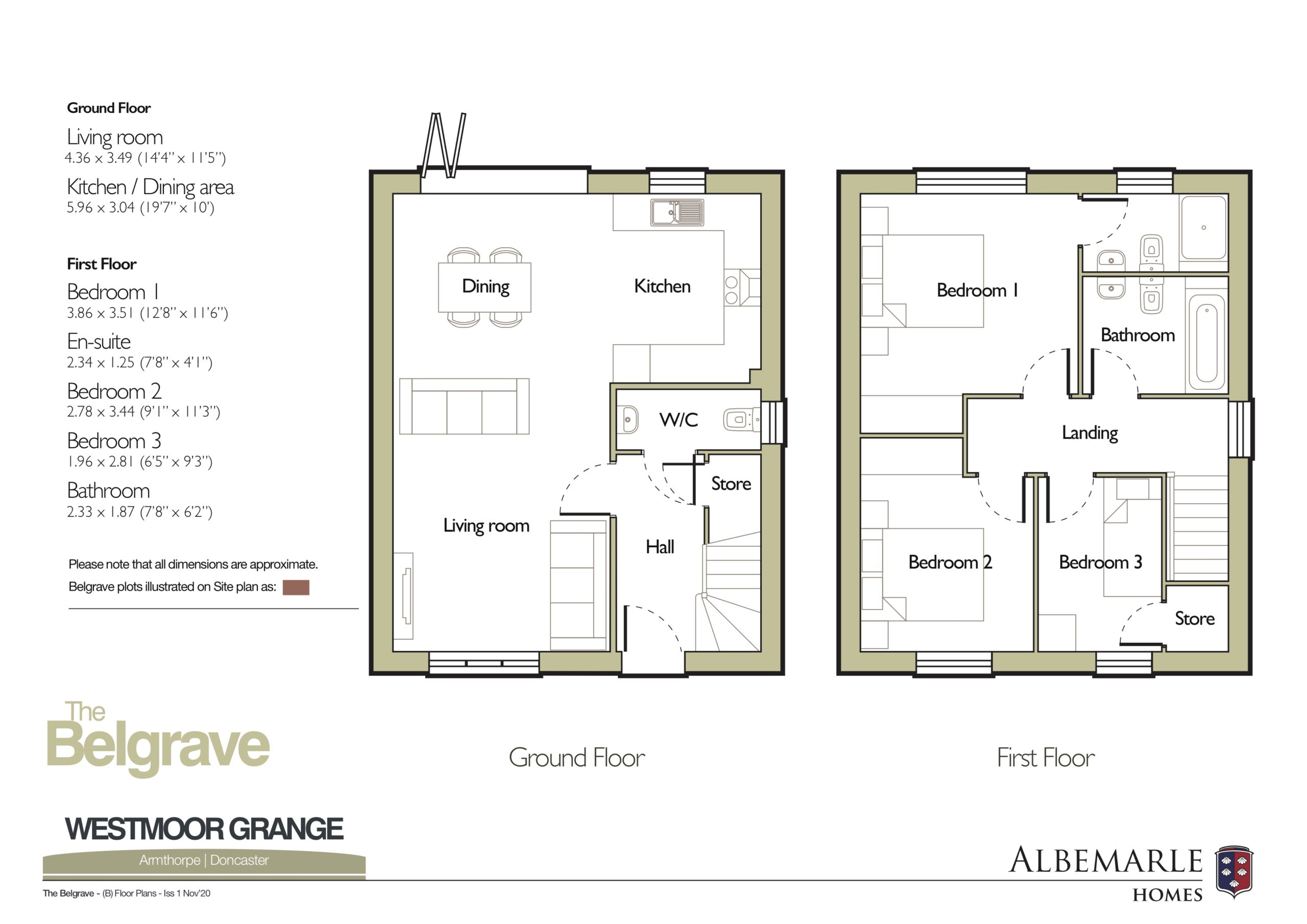 Belgrave floorplans WG